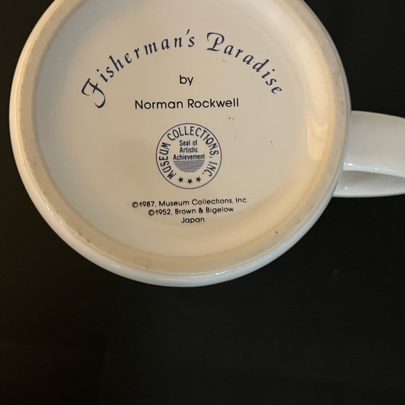 Vintage Norman Rockwall coffee mug - Picture 3 of 3